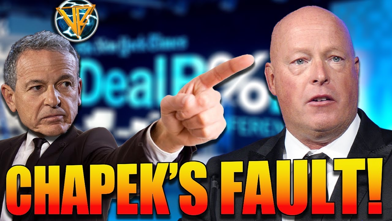 Bob Iger BLAMES Bob Chapek for The Walt Disney Company's Problems | Disney Stock | NYT Dealbook