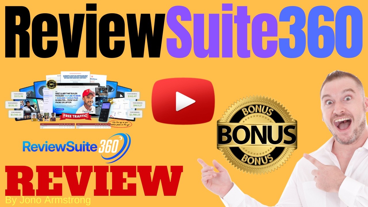 ReviewSuite 360 Review ⚠️ WARNING ⚠️ DON'T GET THIS WITHOUT MY 👷 CUSTOM 👷 BONUSES!!