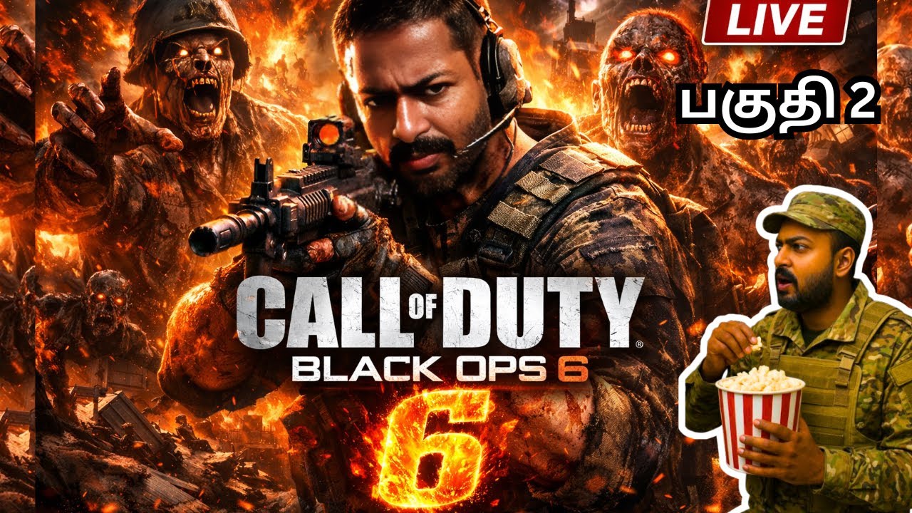 🔥அதிரடி Call of Duty Black Ops 6 Tamil Gameplay | COD BO6 Campaign | Part 2 | Commander VKI