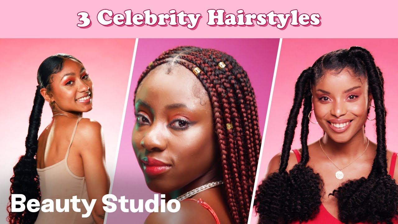 3 Celebrity Inspired Hairstyles for Natural Hair! | Beauty Studio
