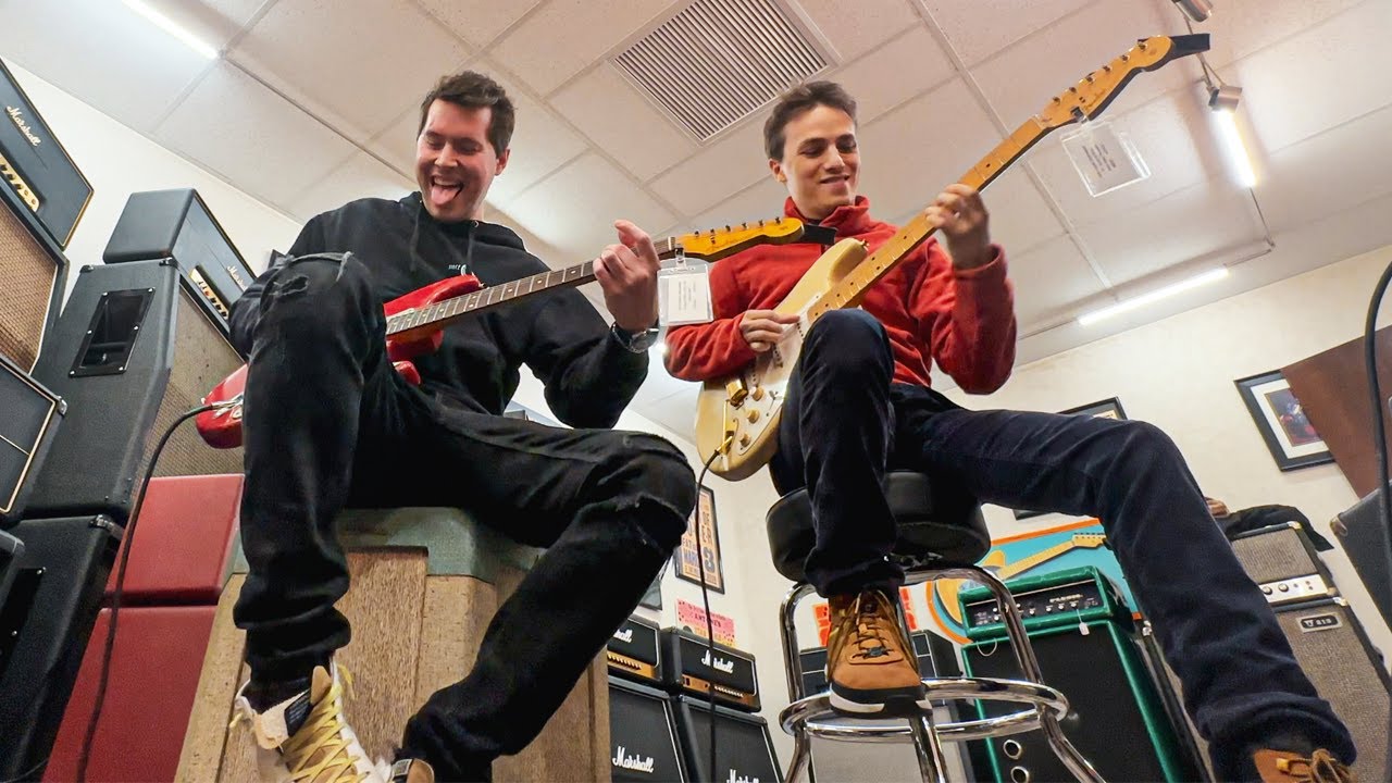 An INCREDIBLE Guitar Jam with Matteo Mancuso