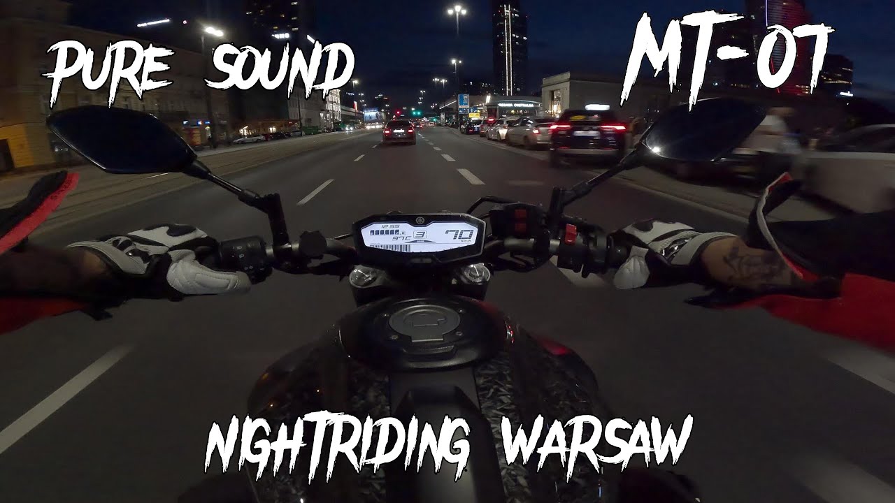 FUN RIDE to Warsaw | MT-07 AKRAPOVIC [4K]