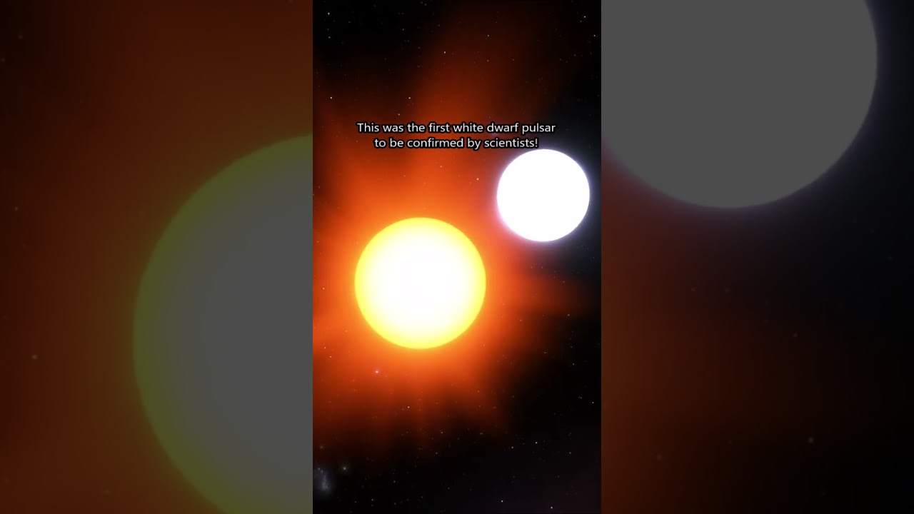 Binary Star System AR Scorpii 💫☀️ #spacefacts