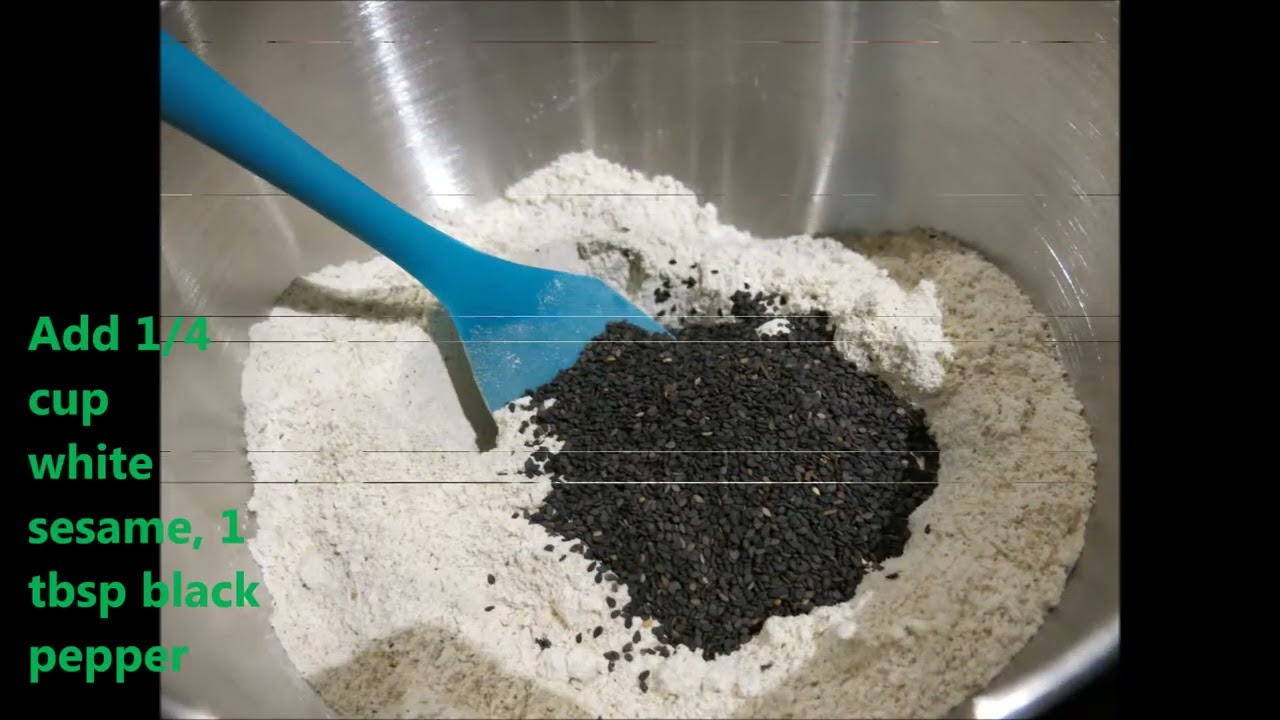 How to  Home made crackers 離固食