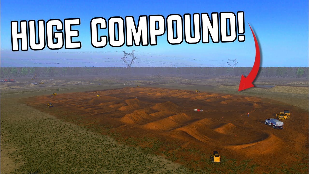 (MX Bikes) EXPLORE FLUKES FARM MX ! | Compound