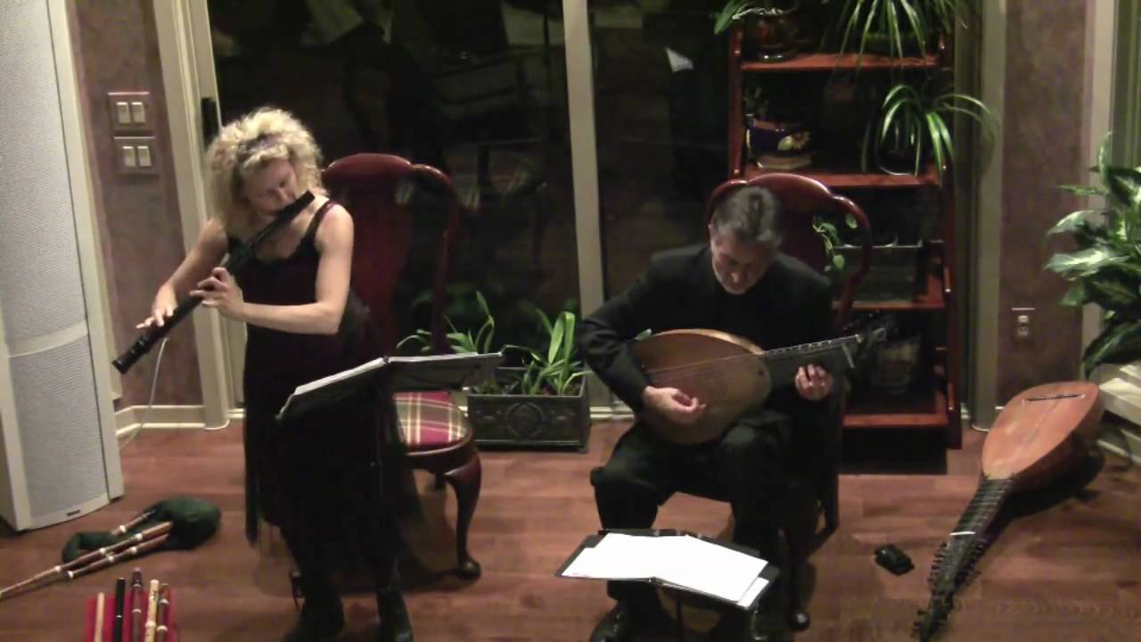 Two Scottish Pieces for Flute and Lute by McGibbon and Oswald