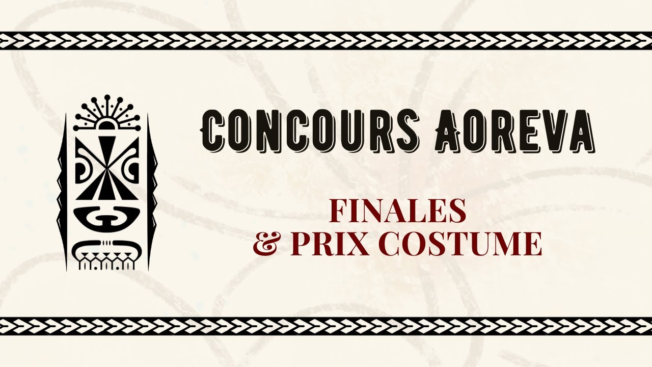 CONCOURS AOREVA - Finales et Prix Costume