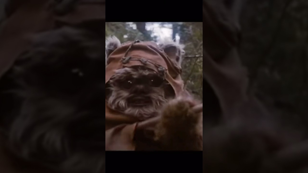 Pierwsza scena z Wicketem Ewokiem w #starwars: Powr&oacute;t Jedi