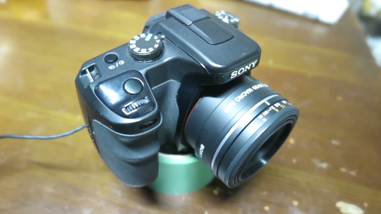 SONY DSLR-A100の連射音