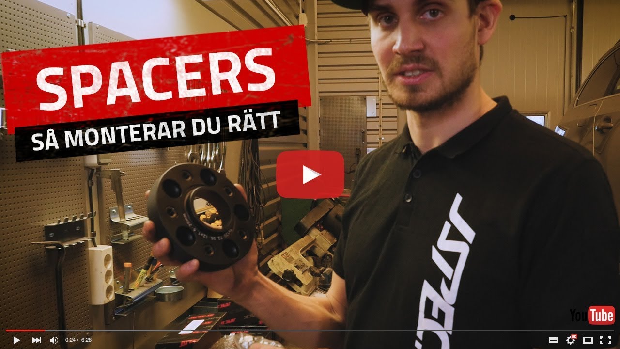 Spacers - S&aring; monterar du r&auml;tt!