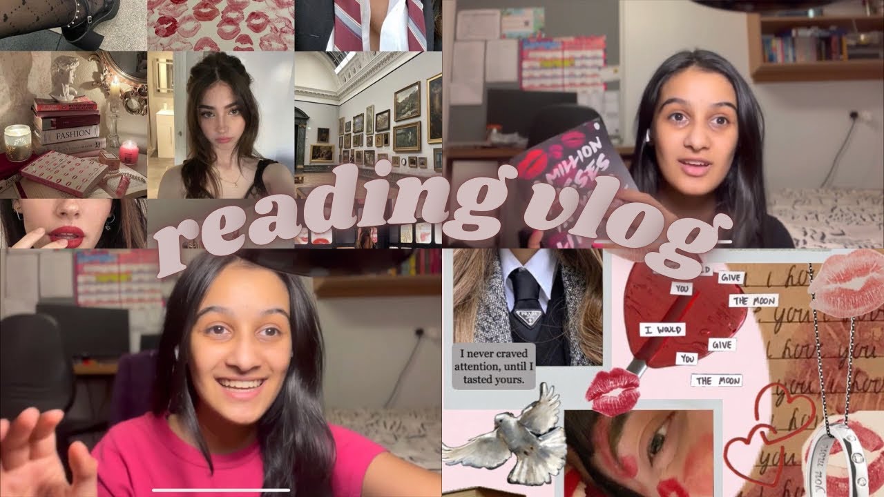 A MILLION KISSES 💋 IN YOUR LIFETIME reading vlog