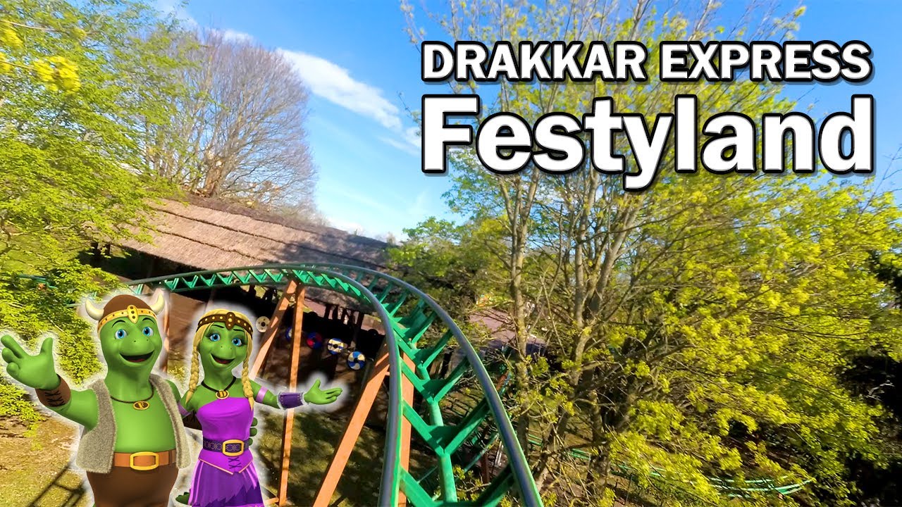 DRAKKAR EXPRESS À FESTYLAND ! (On ride) Le Lutécien