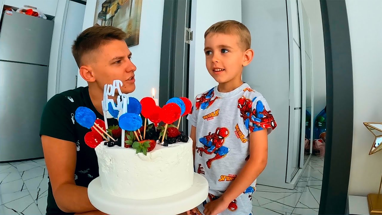 ЕМУ УЖЕ 5🥳 ПЕРВЫЙ ДЕНЬ РОЖДЕНИЯ ВДАЛИ ОТ ДОМА