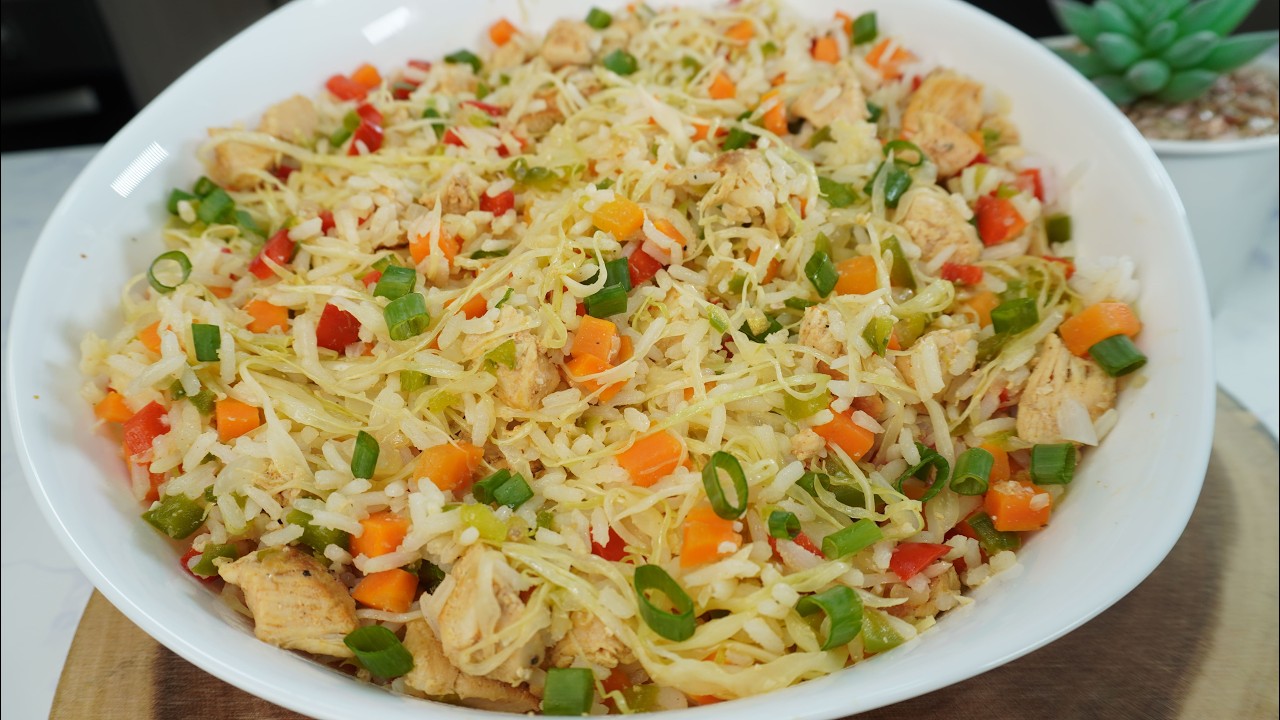 ALMUERZO COMPLETO EN MENOS DE 9 MINUTOS FÁCIL Y MUY RICO