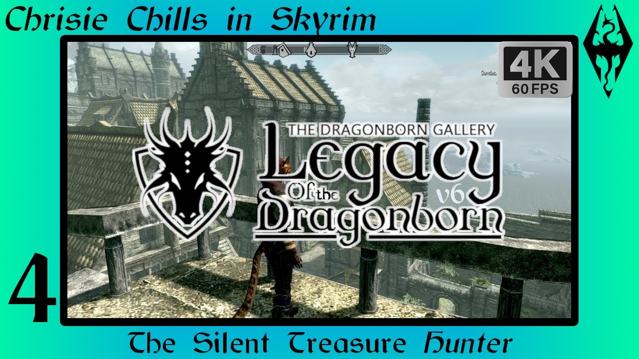 Skyrim Legacy of the Dragonborn #4 Wolfskull Cave | No Commentary