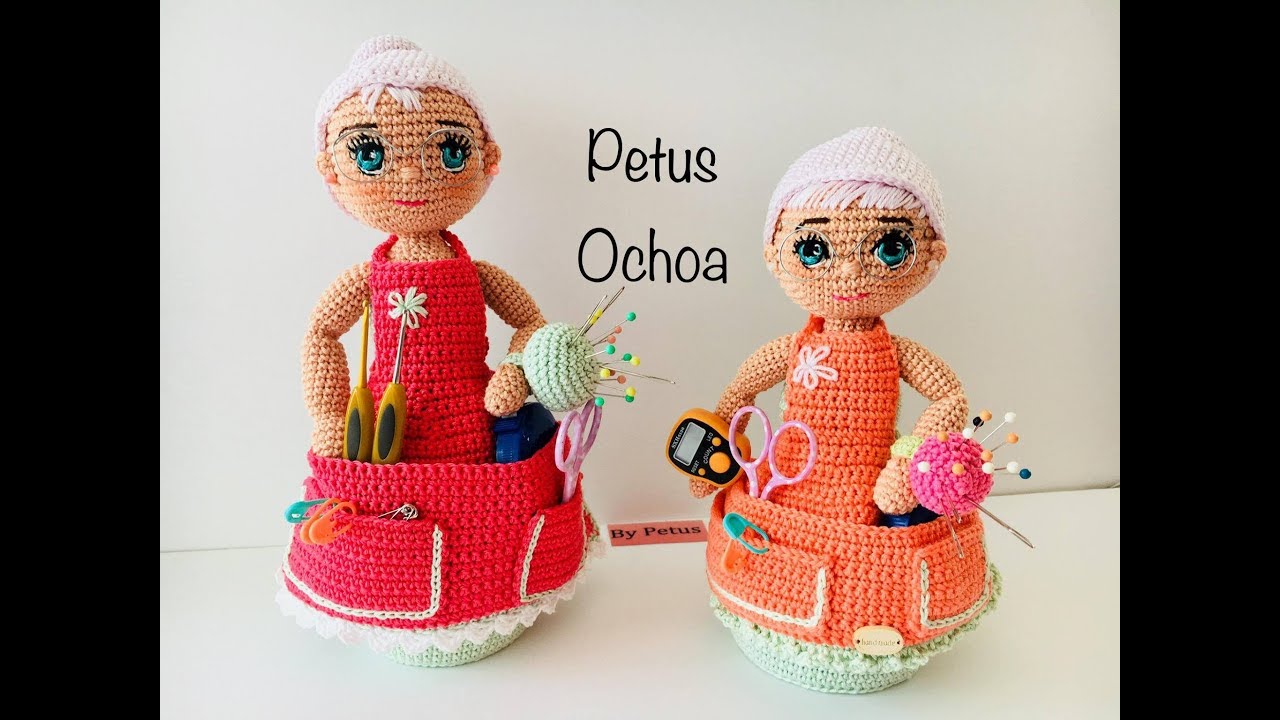 Teje últimos detalles abuelita alfiletero amigurumis by Petus (English subtitles)