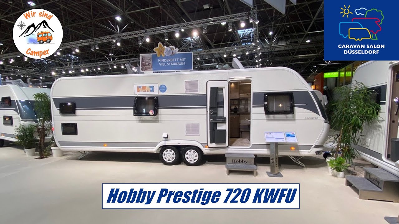 Vorstellung des Hobby Prestige 720 KWFU auf dem Caravan Salon 2020