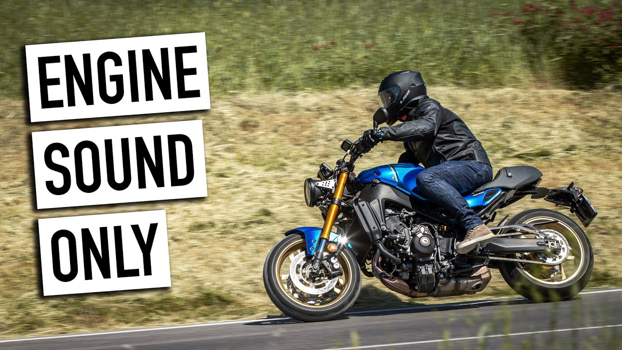 New Yamaha XSR 900 2022 Sound [RAW] - No Wind Noise! / 4K
