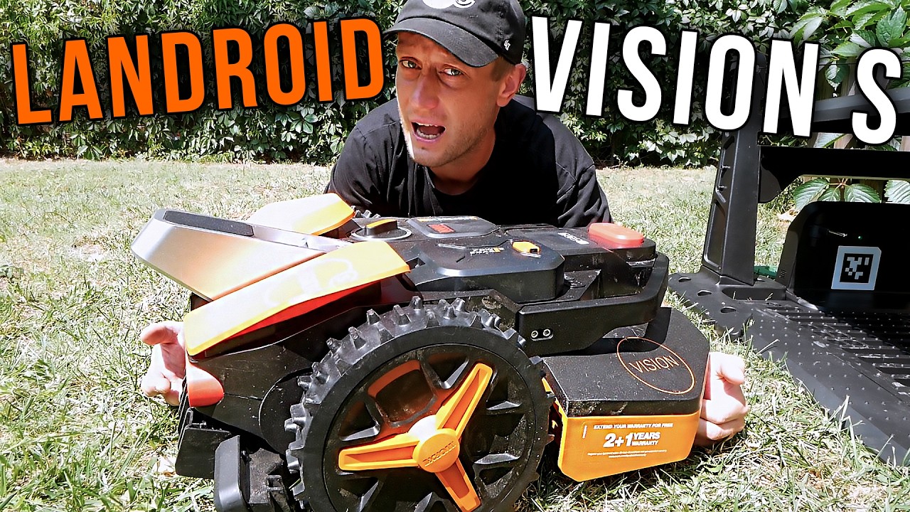 Robot koszący Worx Vision S w trudnym ogrodzie, czy Vision da radę? - Fox Corner