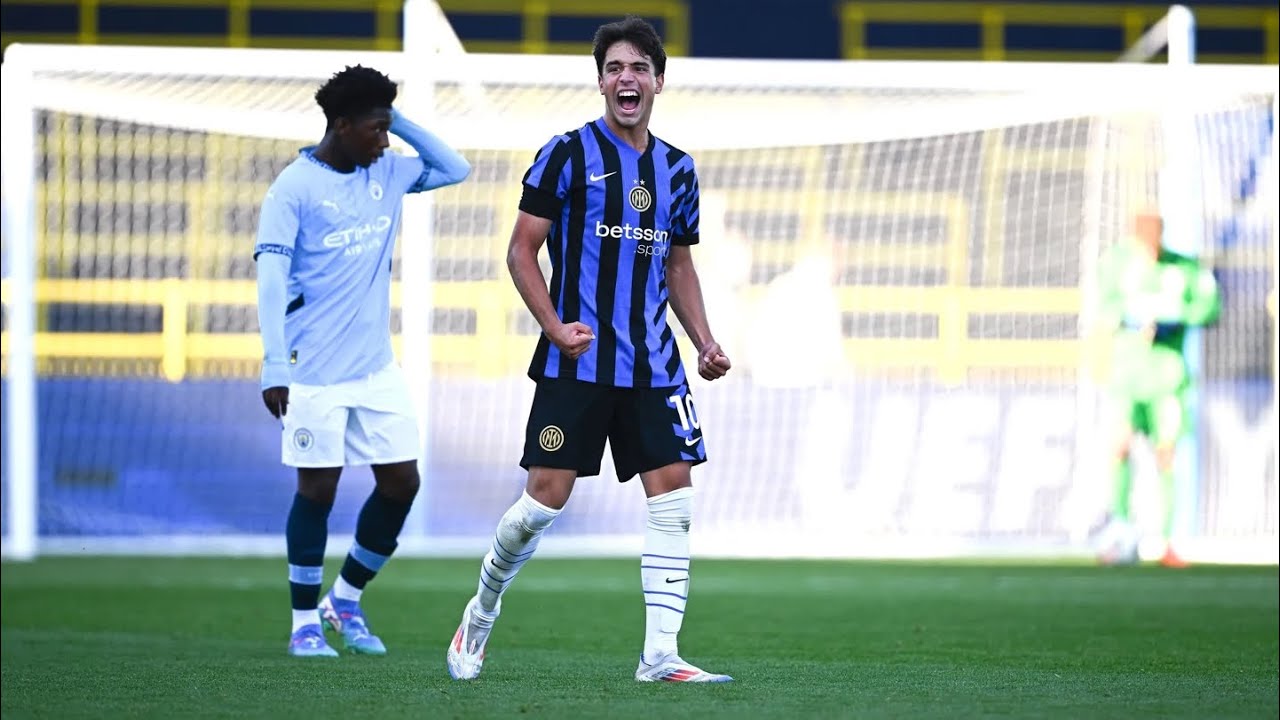 Giacomo De Pieri vs Manchester City | UEFA Youth League | 1 Assist