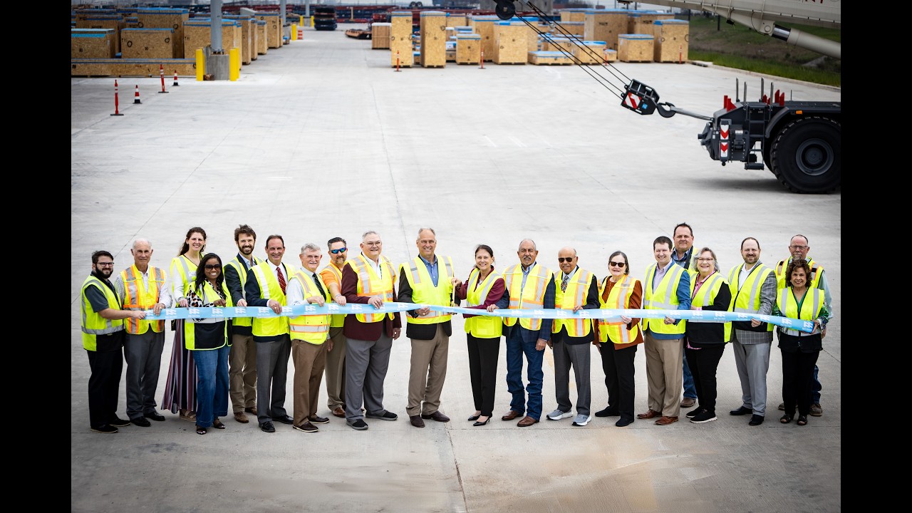 Infrastructure Milestone with Ribbon Cuttings Supporting Velasco Container Terminal Expansion