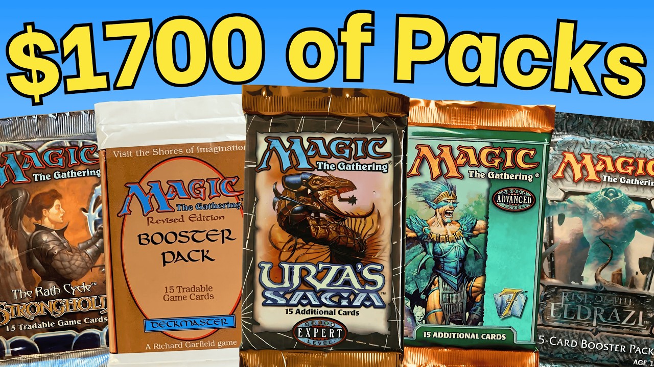 Opening 30 Vintage MTG Packs