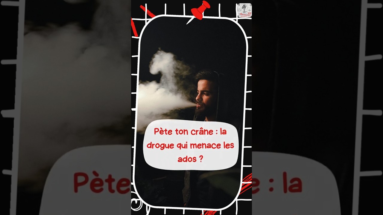 🚨 P&egrave;te ton cr&acirc;ne : la drogue qui inqui&egrave;te les autorit&eacute;s ! #actualit&eacute;s #sant&eacute;