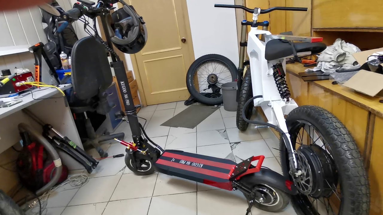Kugoo M4 pro (2019) мои доработки.