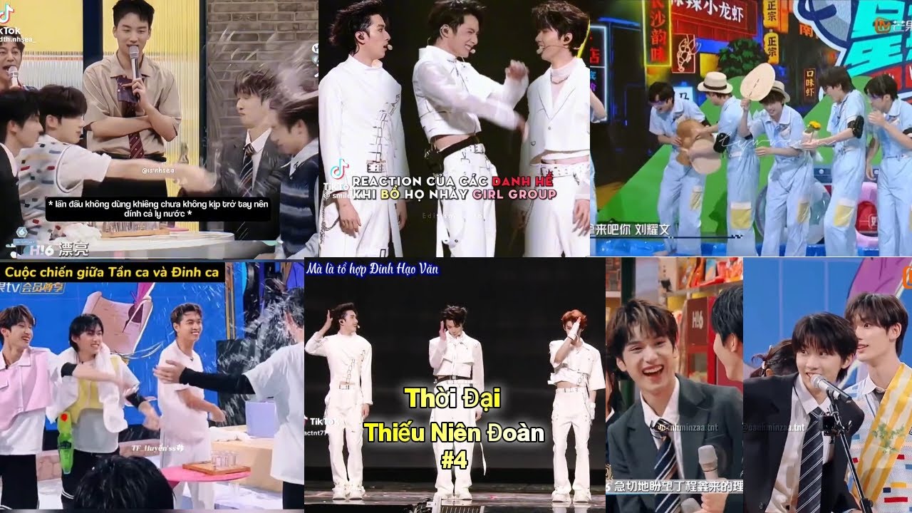 [TikTok] TNT-Thời Đại Thiếu Niên Đoàn #4| Hội báo cuộc chiến té nước nội bộ gia tộc🤭