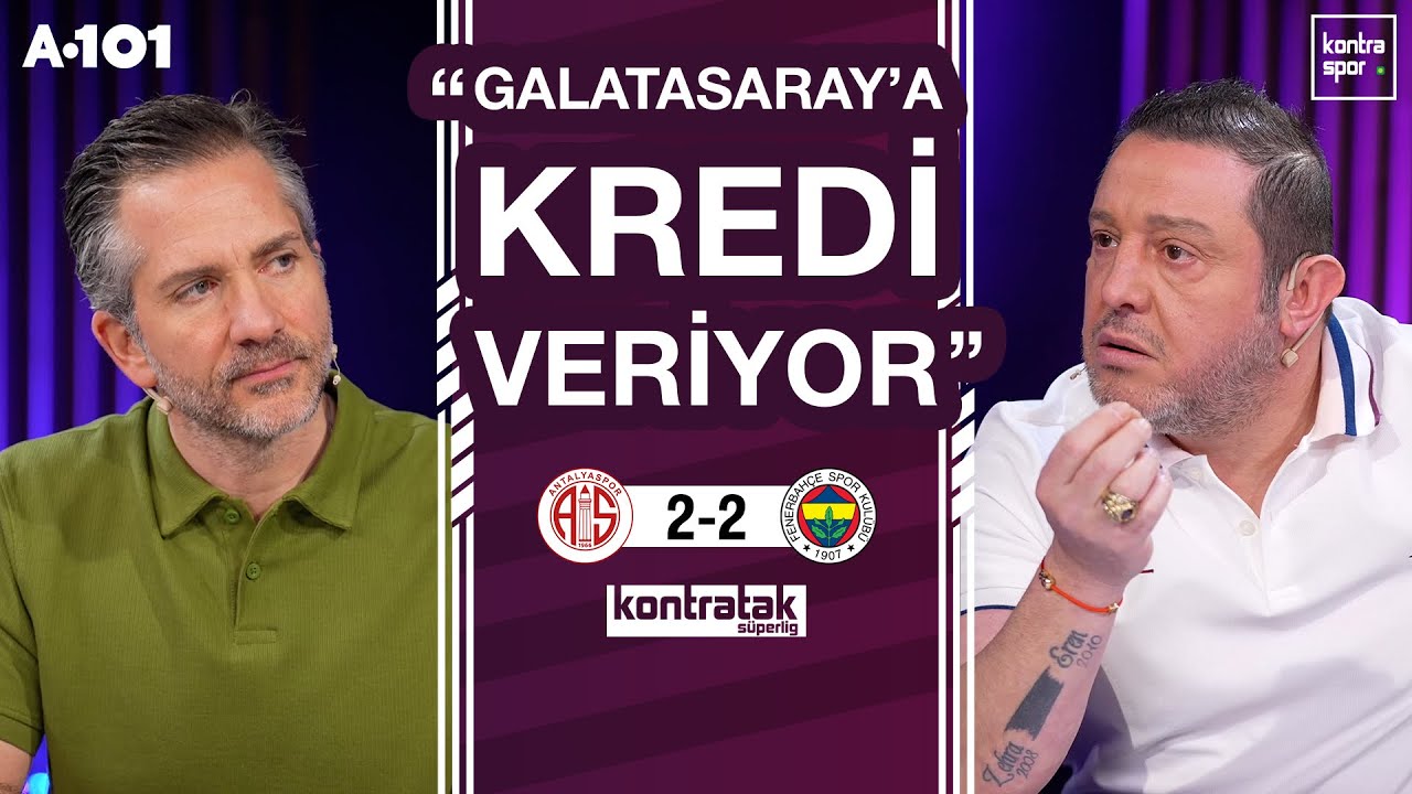 🔴 CANLI | Antalyaspor - Fenerbahçe Maç Sonu | Nihat Kahveci, Nebil Evren | Kontratak Süper Lig