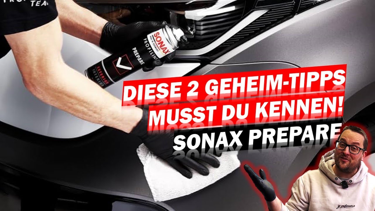 2 GEHEIMTIPPS ZUM SONAX PREPARE die man kennen muss: Sticky Paint, Politur ausfahren, Pads reinigen