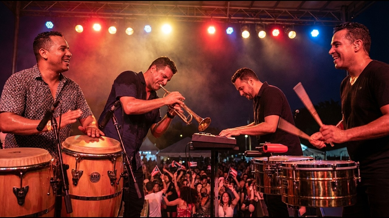 Salsa Instrumental Mix 🎺 Latin Background Music for Cafés & Bars