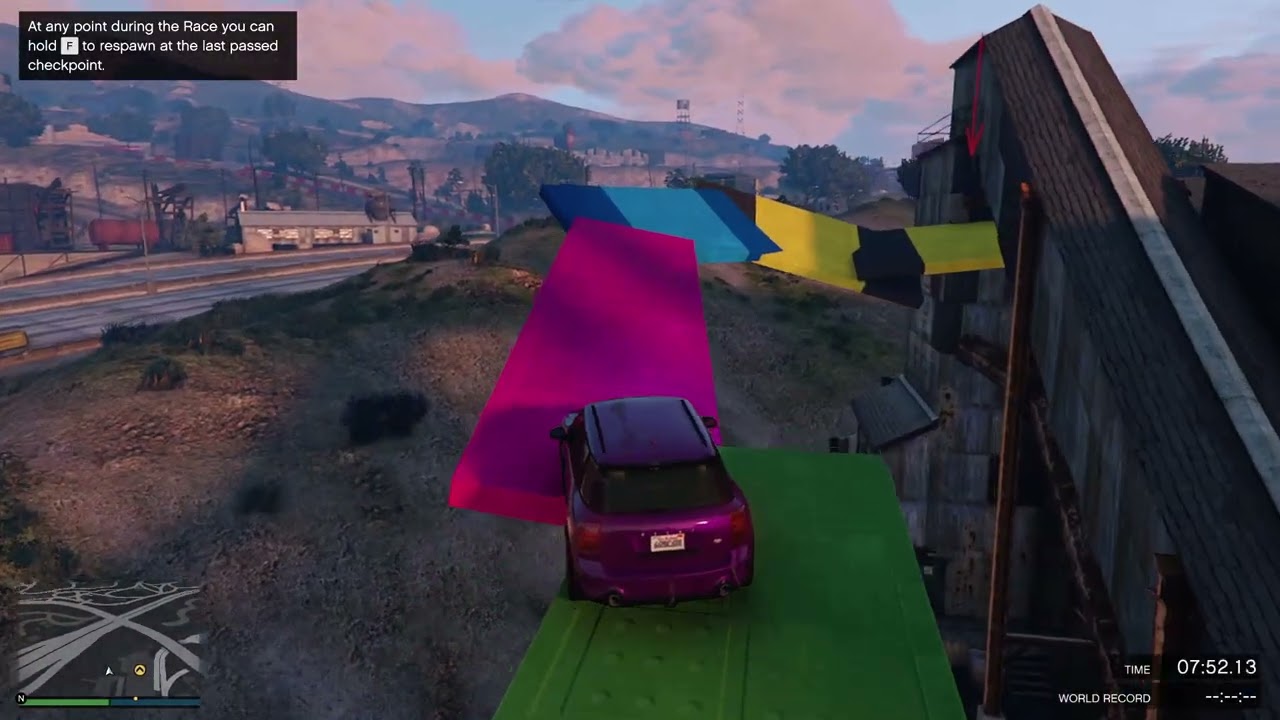 GTA 5 ONLINE TOP PARKOUR FACTORIES ISSI SPORT CAR GAMEPLAY NO COMMENTAY