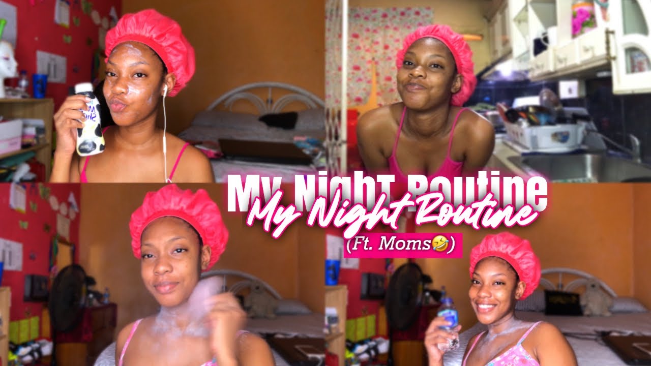 CARIBBEAN MOM DOES MY VOICEOVER FOR MY NIGHT ROUTINE! *extremely funny*