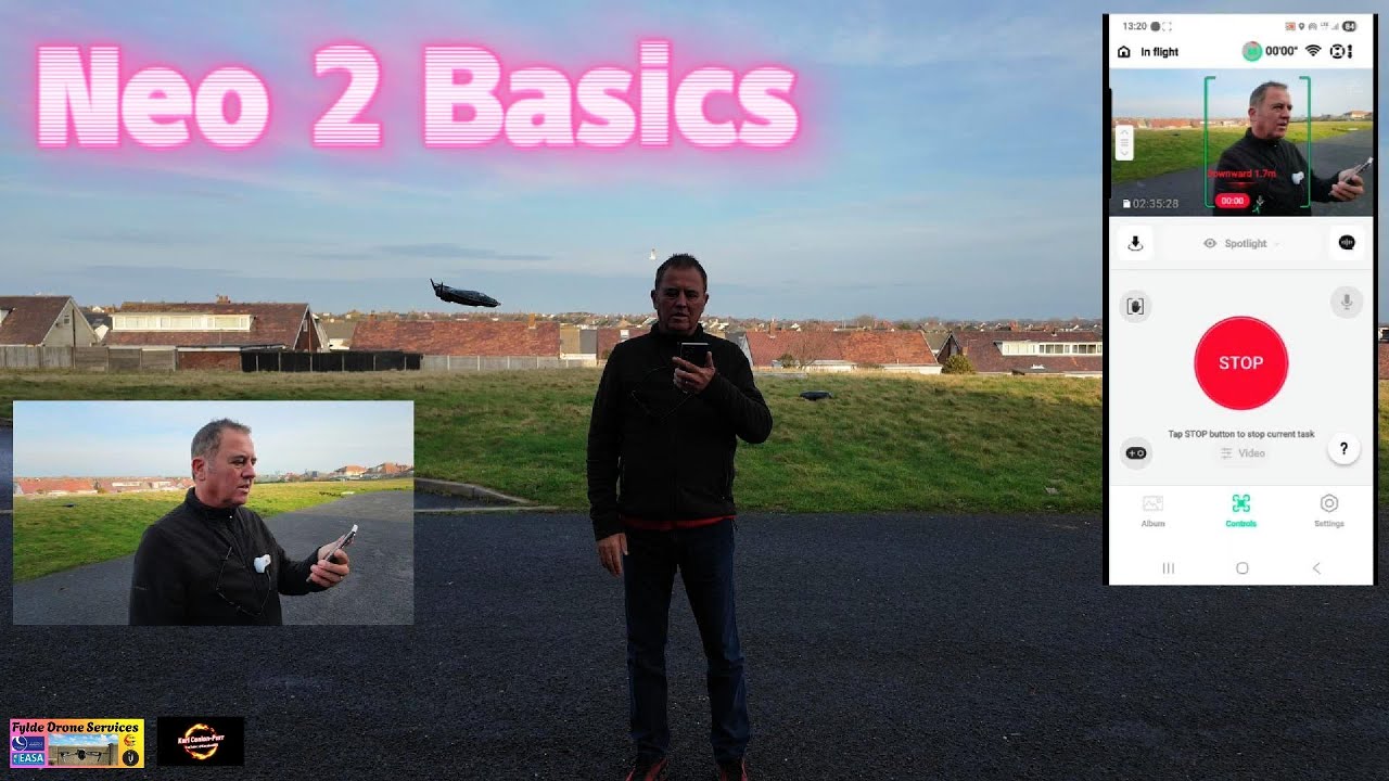 DJI Neo 2 Tutorial - Basics Modes & Controllers 