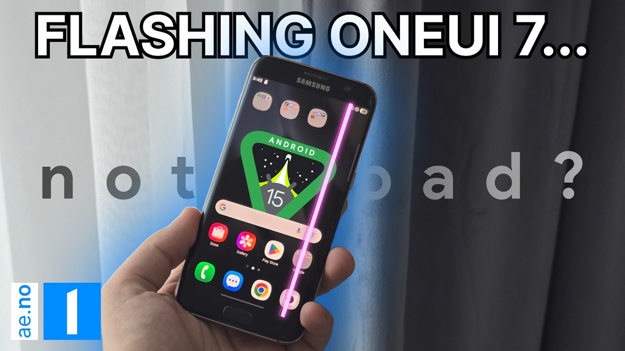 Я установил One UI 7 на свой 10-летний Samsung... и всё работает ОЧЕНЬ плавно.