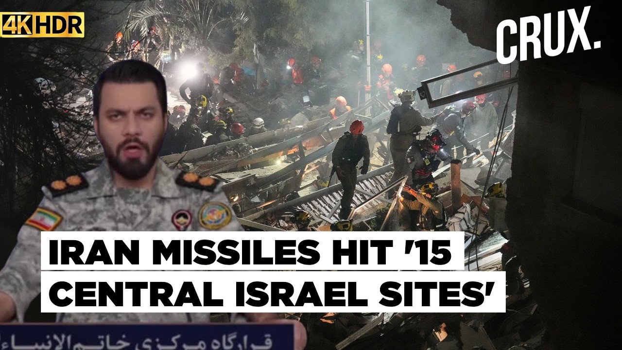 IDF Kills IRGC Intel Chief, Israel Vows to 'Crush' Iran's Infrastructure as IRGC Rains Missiles | 4k