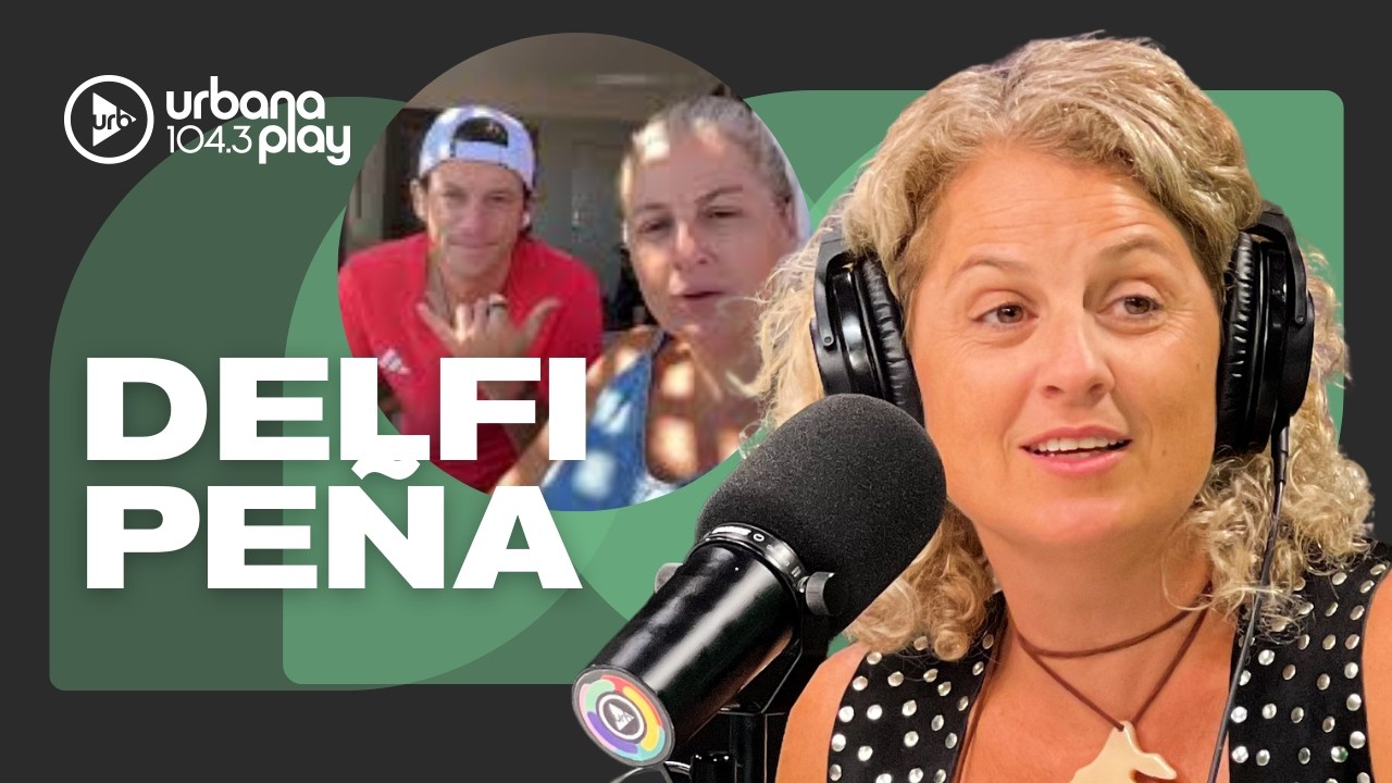 Se viralizó porque su marido parece más grande que ella: DELFI PEÑA en #OlvidateDeTodo