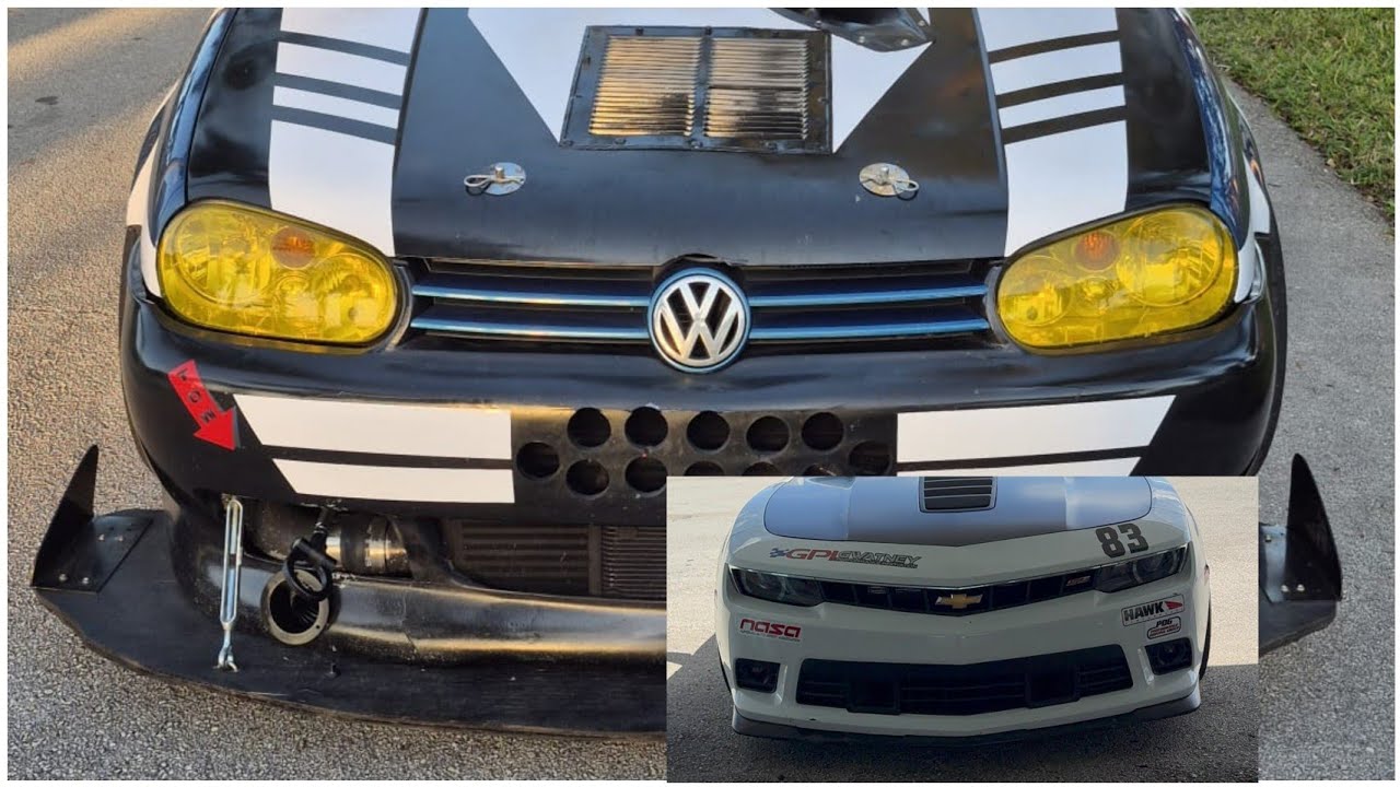 VW Golf GTI Mk4 1.8t 250whp vs Camaro SS V8 530whp - Homestead Speedway - PDG Track day 02/28/26