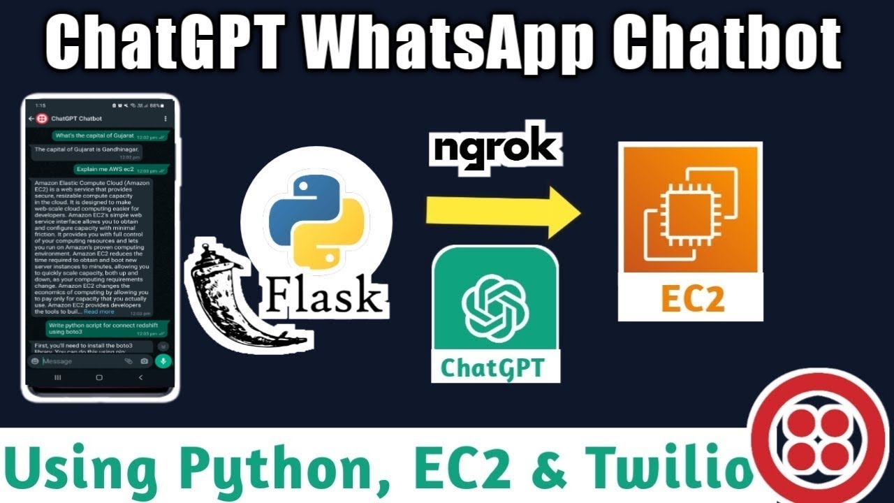 Создание чат-бота WhatsApp с помощью Python, Twilio и EC2: знакомство с ботом WhatsApp ChatGPT