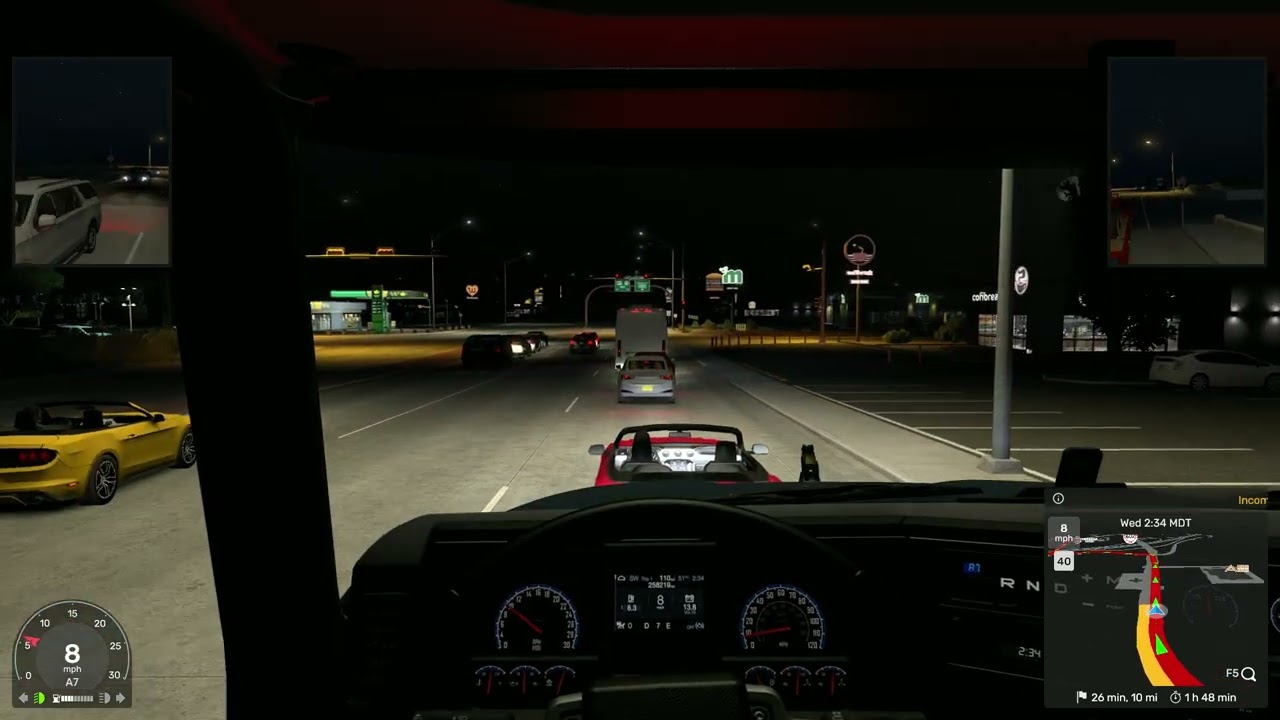 American Truck Simulator #53 Farmington-Gallup Boom Lift (No music, chill driving)