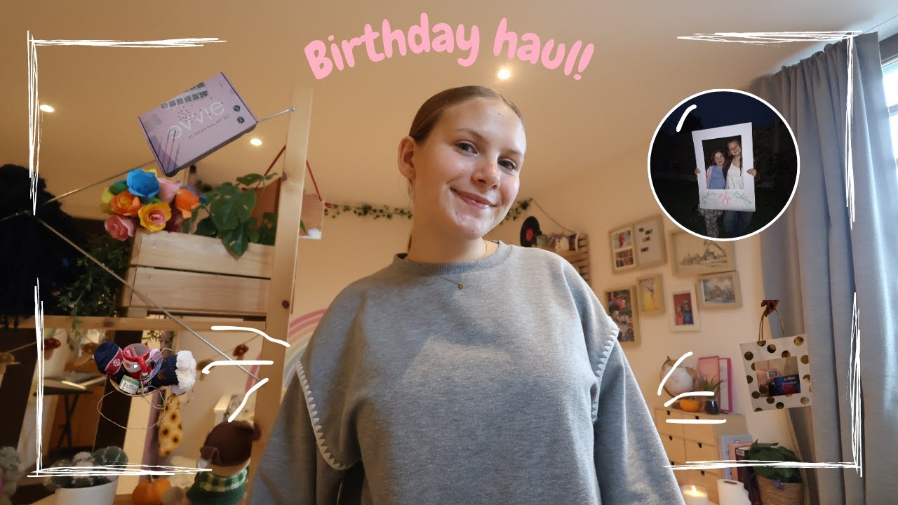 BIRTHDAY HAUL!💄✨🍂| 14 jaar