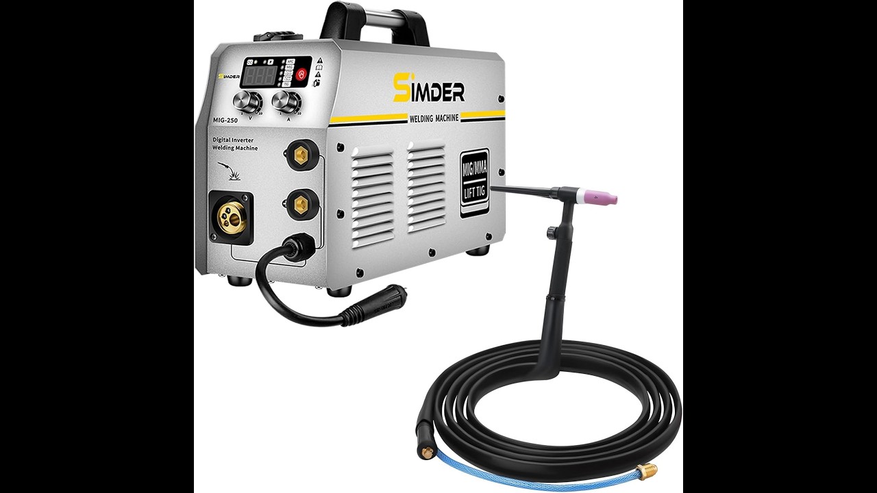 S SIMDER 250A MIG Welder & TIG Torch Review - Pros & Cons - SIMDER MIG Welder