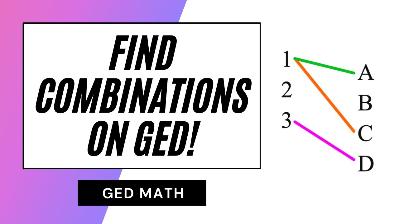 GED Math – комбинации и перестановки!