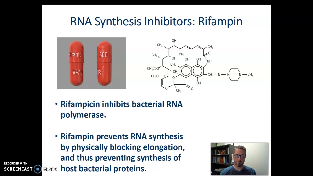 Rifampin Mechanism of Action