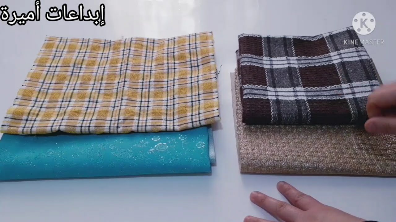 مشروع جديد 😱لي راح ينسيك في كل المشاريع😜 خياطة مئزر (طابلية)للمطبخ بطريقة مبتكرة