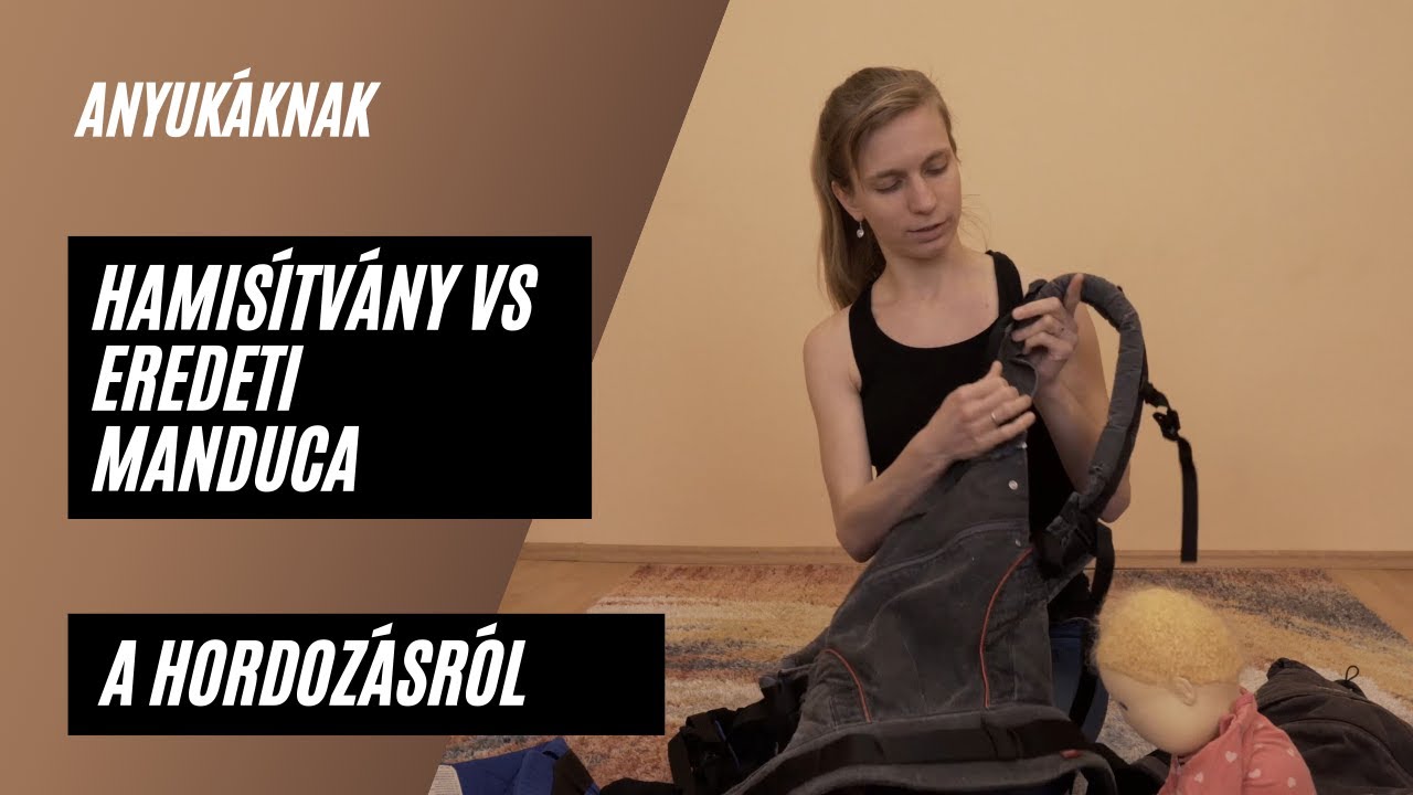 A hordozásról | Manduca - Hamisítvány vs eredeti