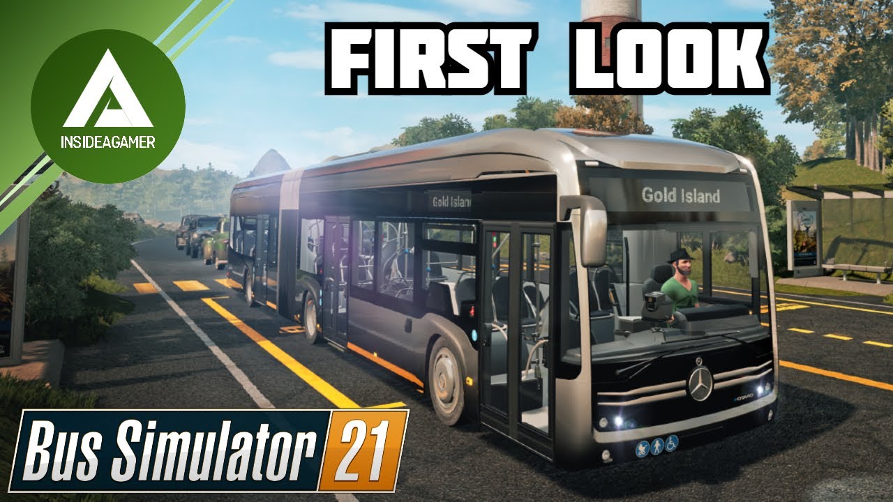 BUS SIMULATOR 2021 - Early Access - First Look - Real Bus Driver Plays - First Impressions #1