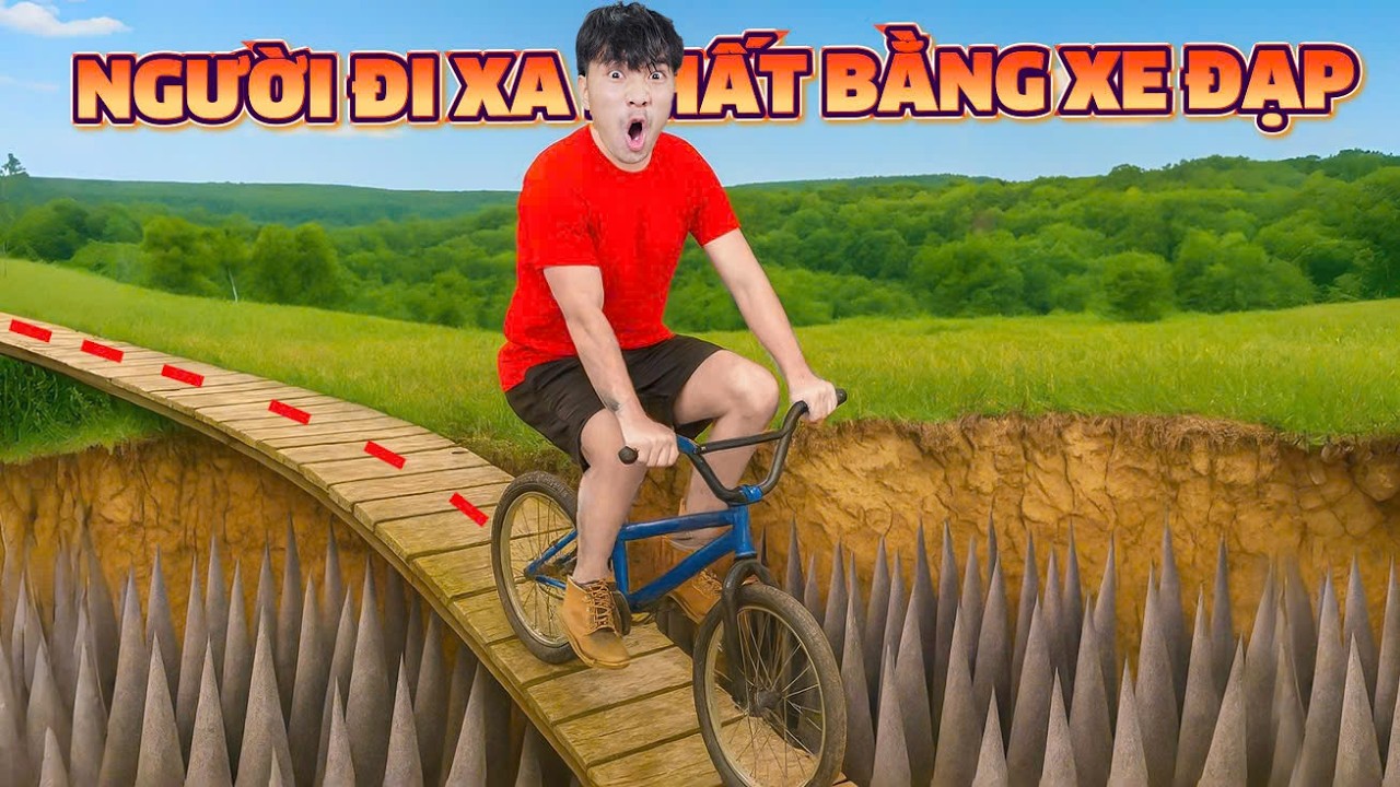 PHD | Người Đi Xa Nhất Trong 24 Giờ Phiên Bản Xe Đạp
