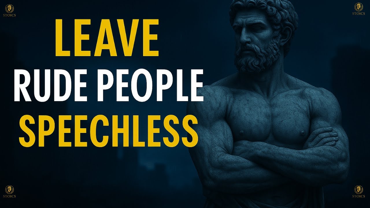 How to Leave a RUDE Person Speechless | Stoic Philosophy #Stoicism #StoicPhilosophy